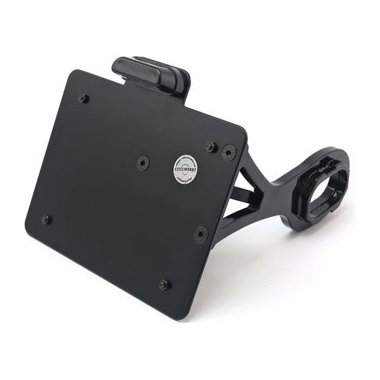 Cult-Werk® Side mount License Plate Bracket - Switzerland Spec - M8 Softail