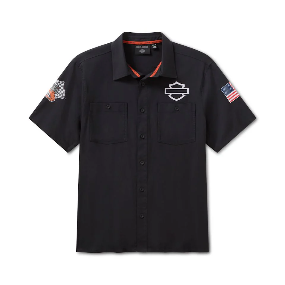 Harley-Davidson® Factory Racing Fanwear Coolmax Short Sleeve Shirt
