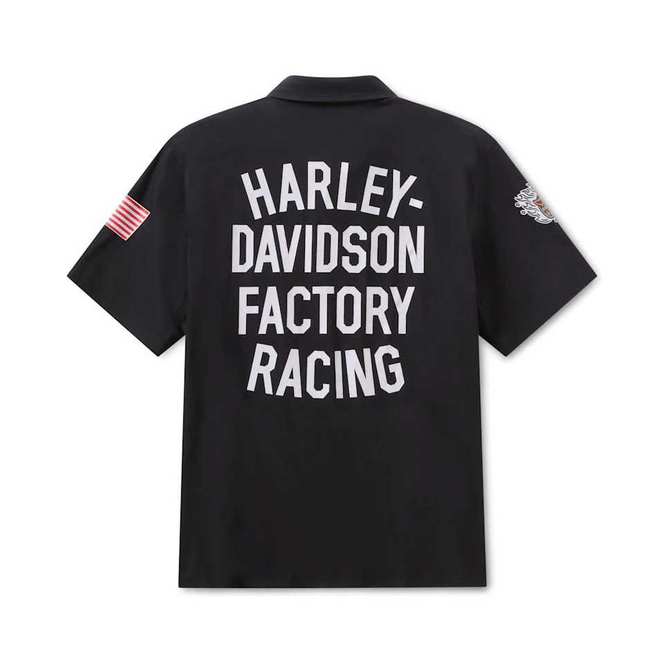 Harley-Davidson® Factory Racing Fanwear Coolmax Short Sleeve Shirt - Image 2