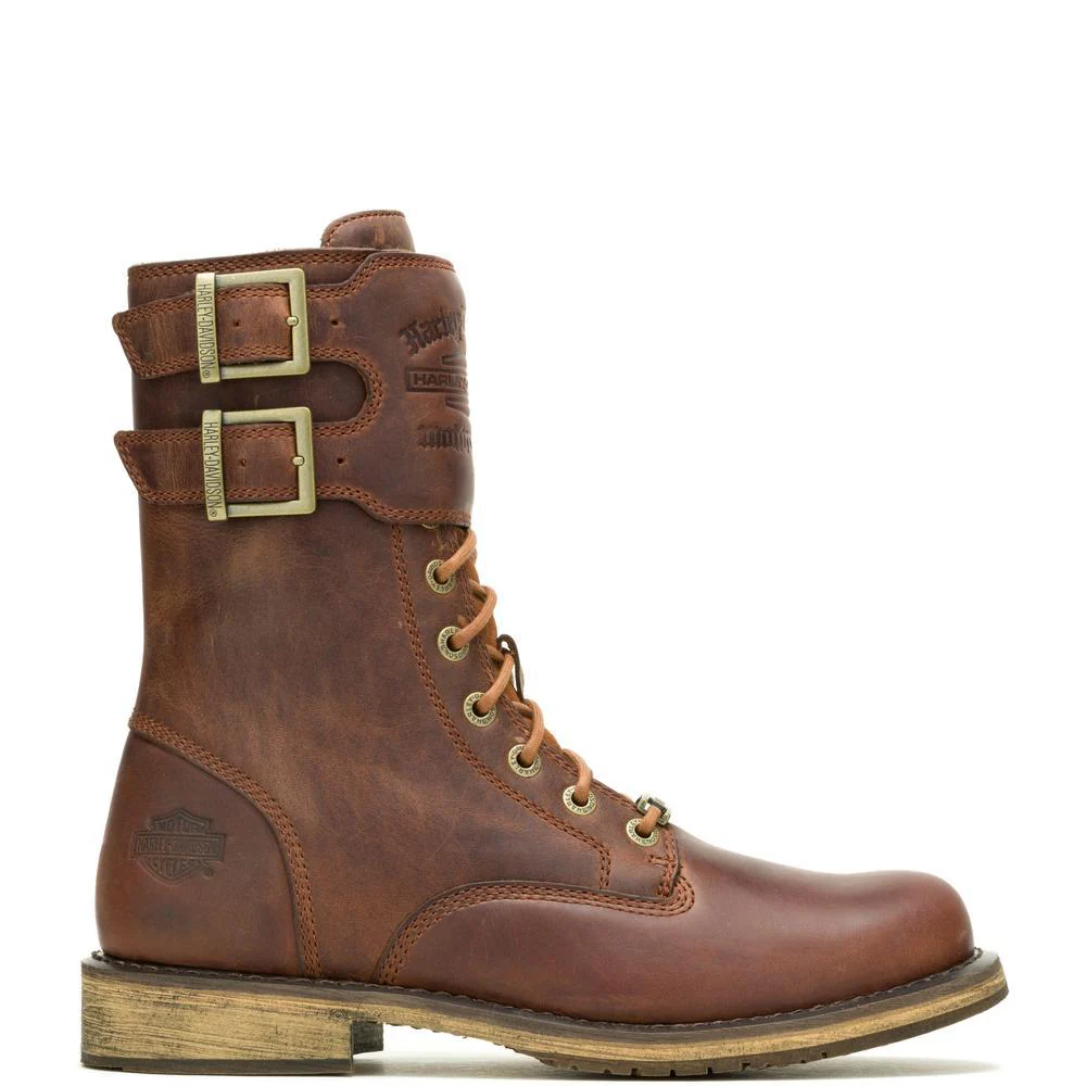 Harley-Davidson® Men's VNTG MOTO TALL Brown Boot
