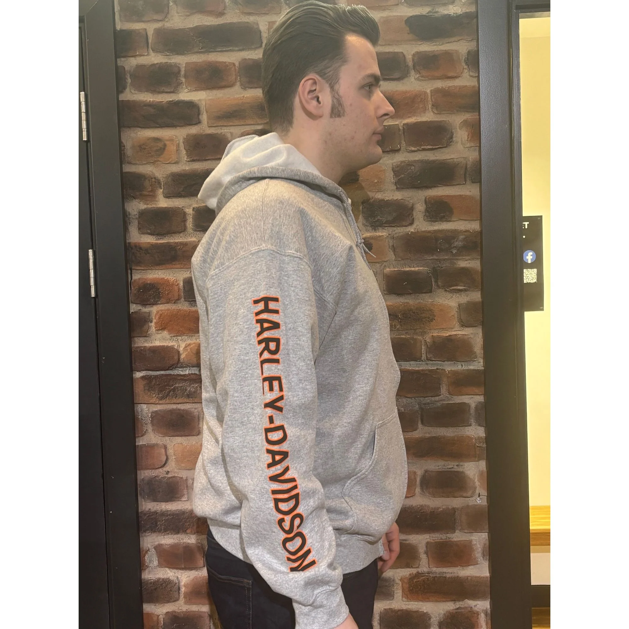 Harley-Davidson® Newmarket Zip B&S Dealer Hoody - Image 3