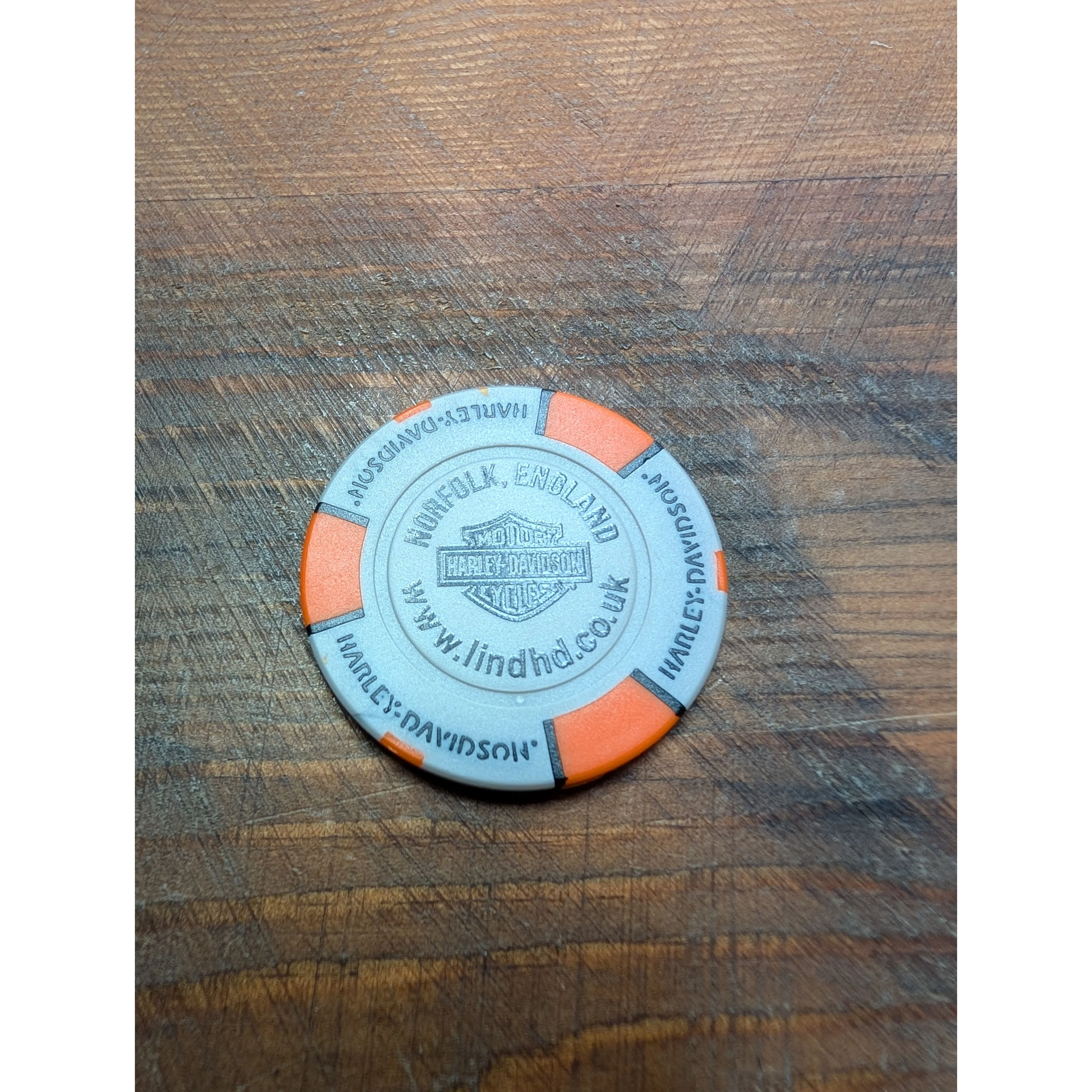 Harley-Davidson® Norwich Poker Chip - Image 4