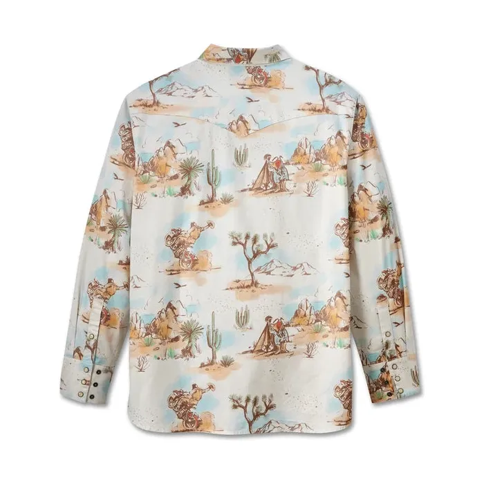 Harley-Davidson® Out West Printed Woven Shirt - Image 2