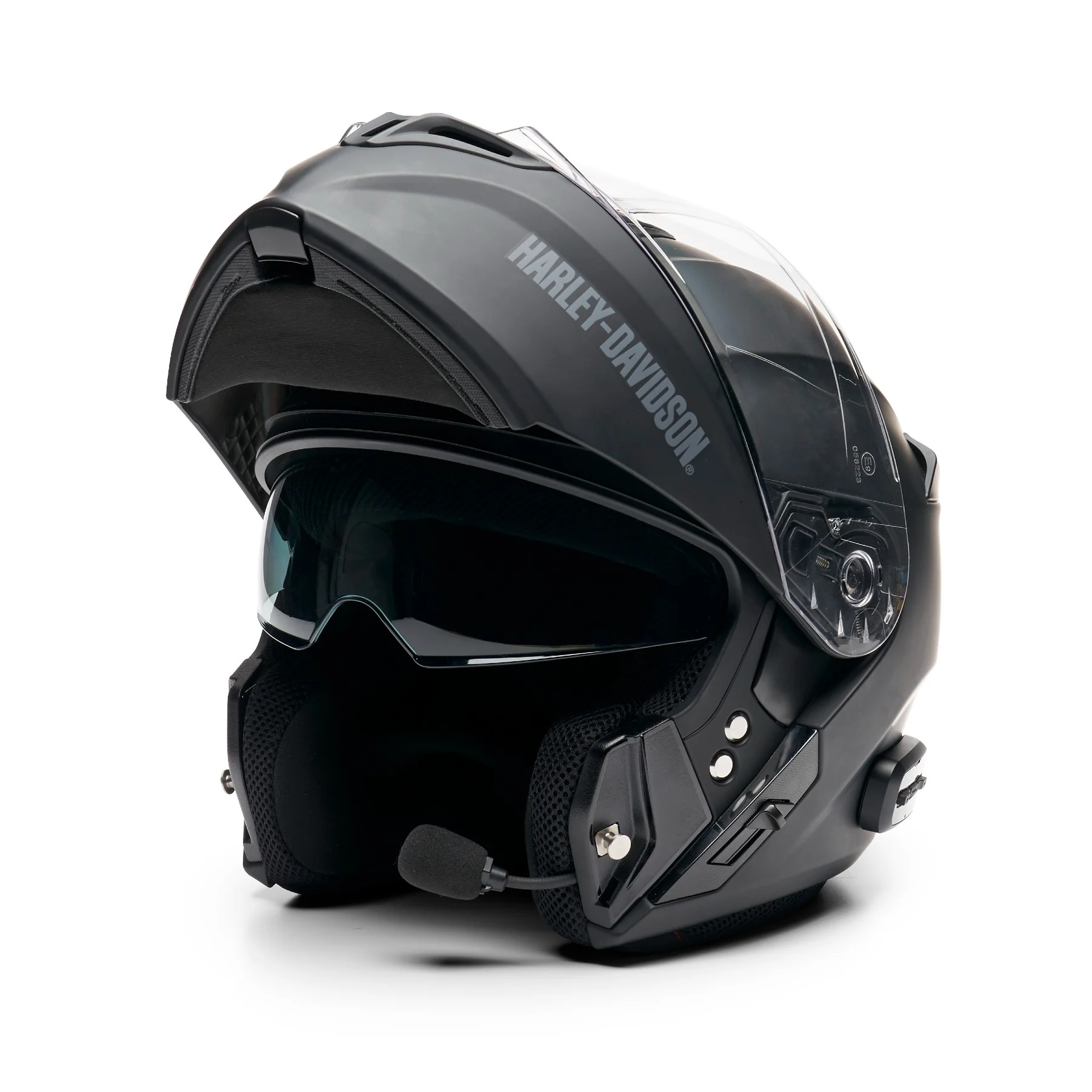 Harley-Davidson® Outrush R Modular Bluetooth Helmet Matte Black - Image 4