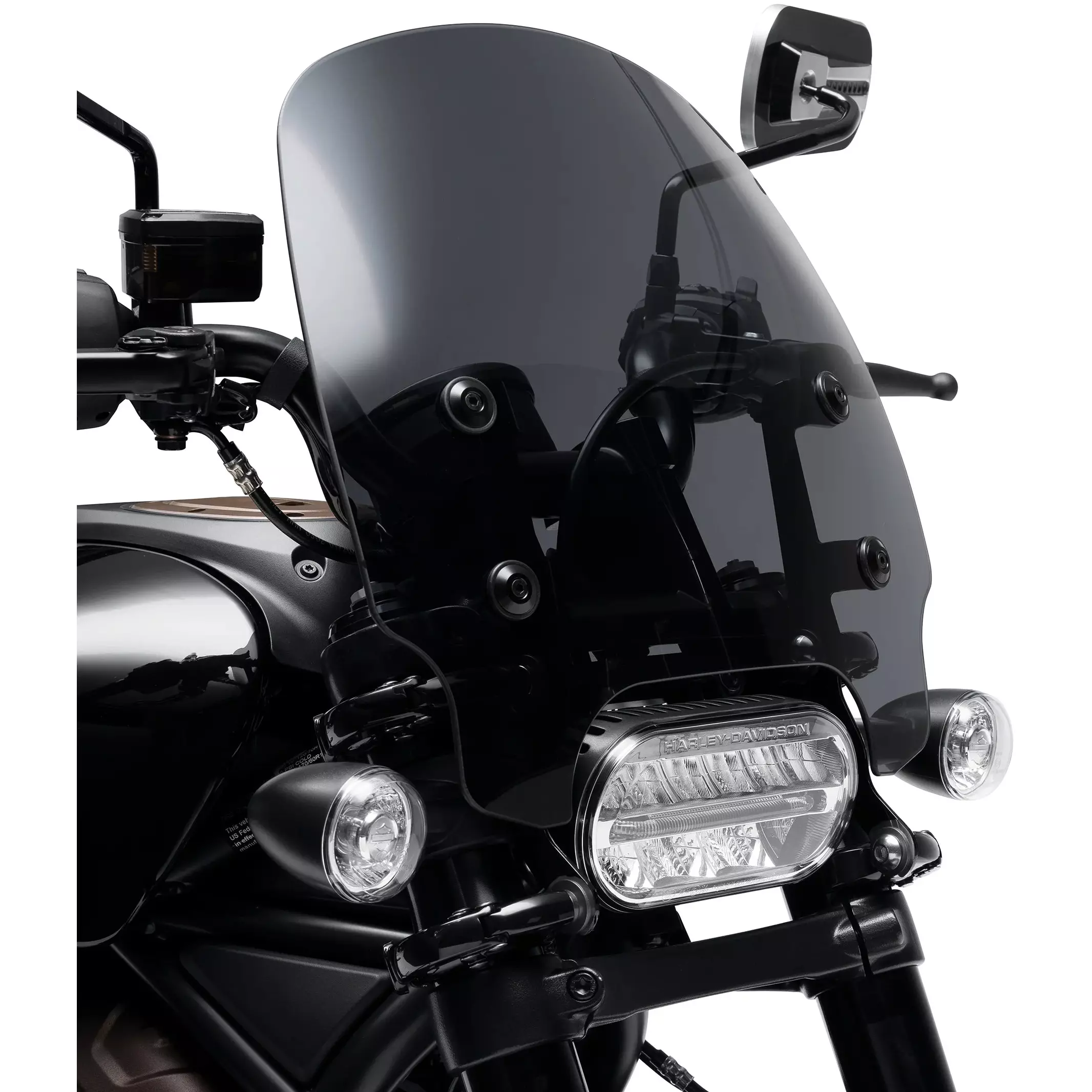 Harley-Davidson® Quick-Release Compact Windshield - Image 2