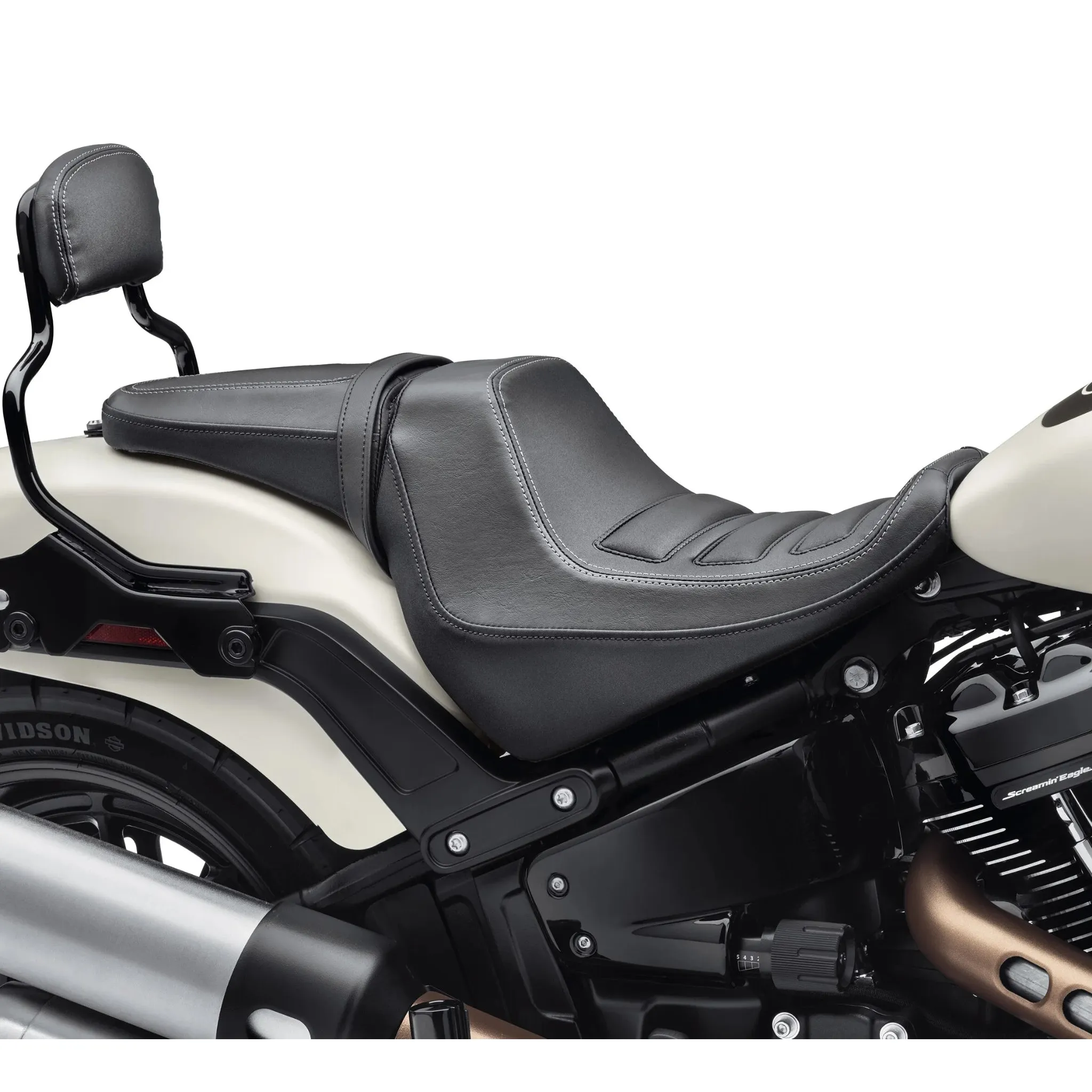 Harley-Davidson® Reach Two-Up Seat - Fat Bob Styling - Image 2