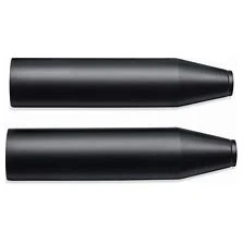 Harley-Davidson® Satin Black Muffler Shields - Short