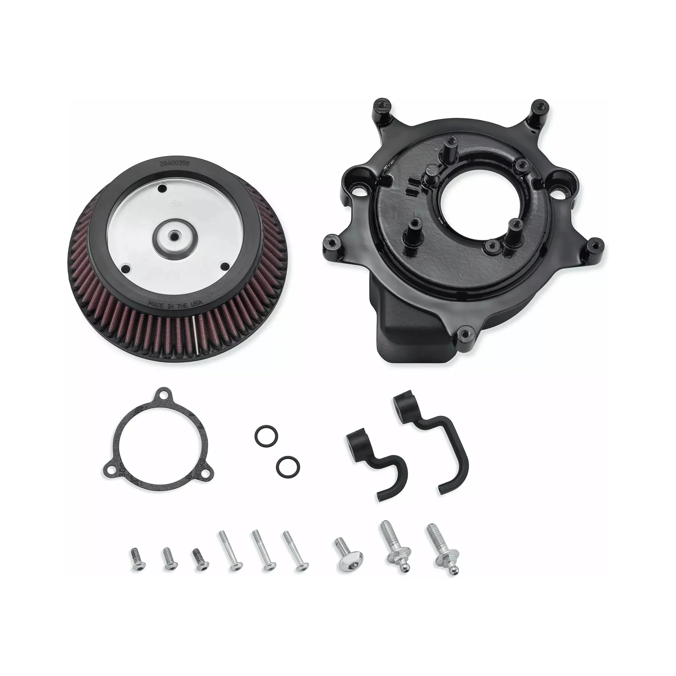 Harley-Davidson® Screamin’ Eagle Round High-Flow Air Cleaner - Perimeter Bolt - Image 2