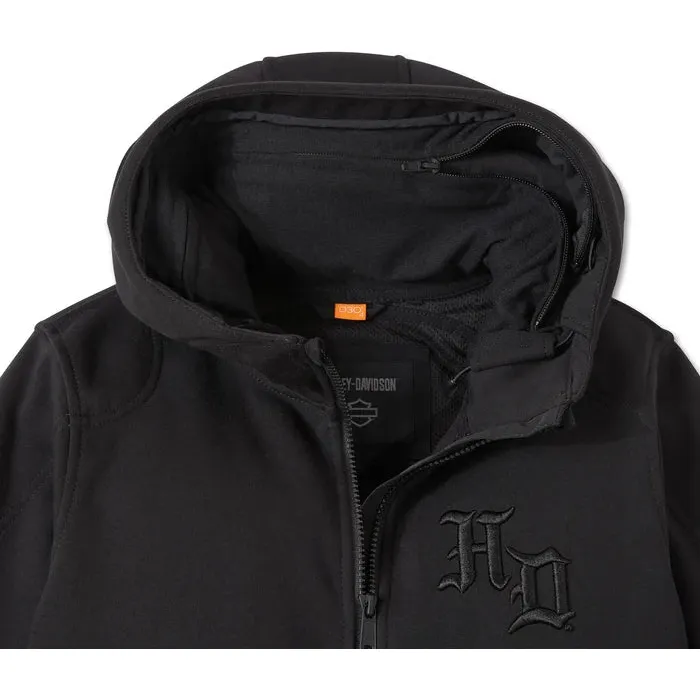 Harley-Davidson® Women's H-D Deflector 2.0 Hooded Riding Fleece - Image 3