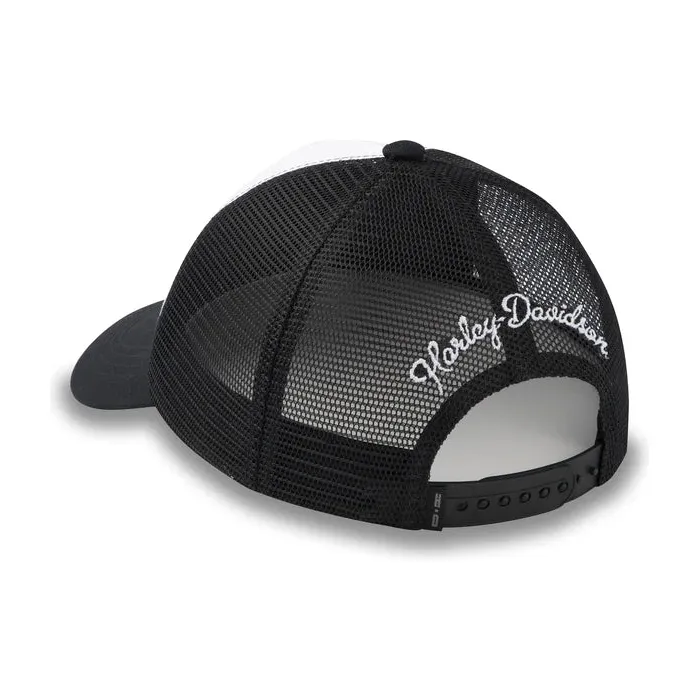 Harley-Davidson® Women's Rosebud Trucker Cap - Image 2