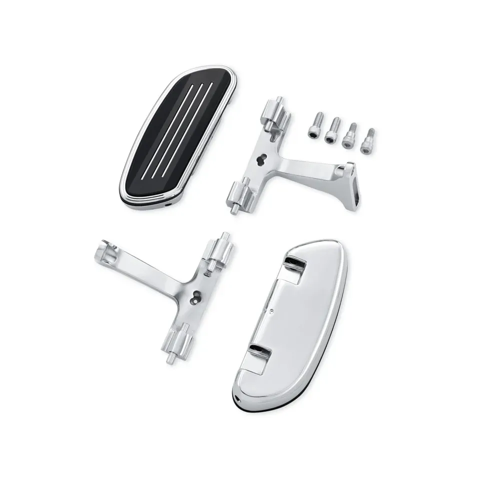 Harley-Davidson® Chrome Streamliner Passenger Footboard and Mount Kit