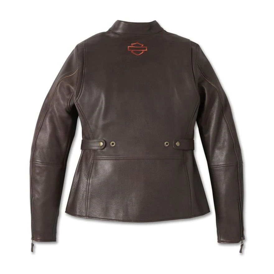 Harley-Davidson® Women's Victory Lane Leather Jacket - Image 2