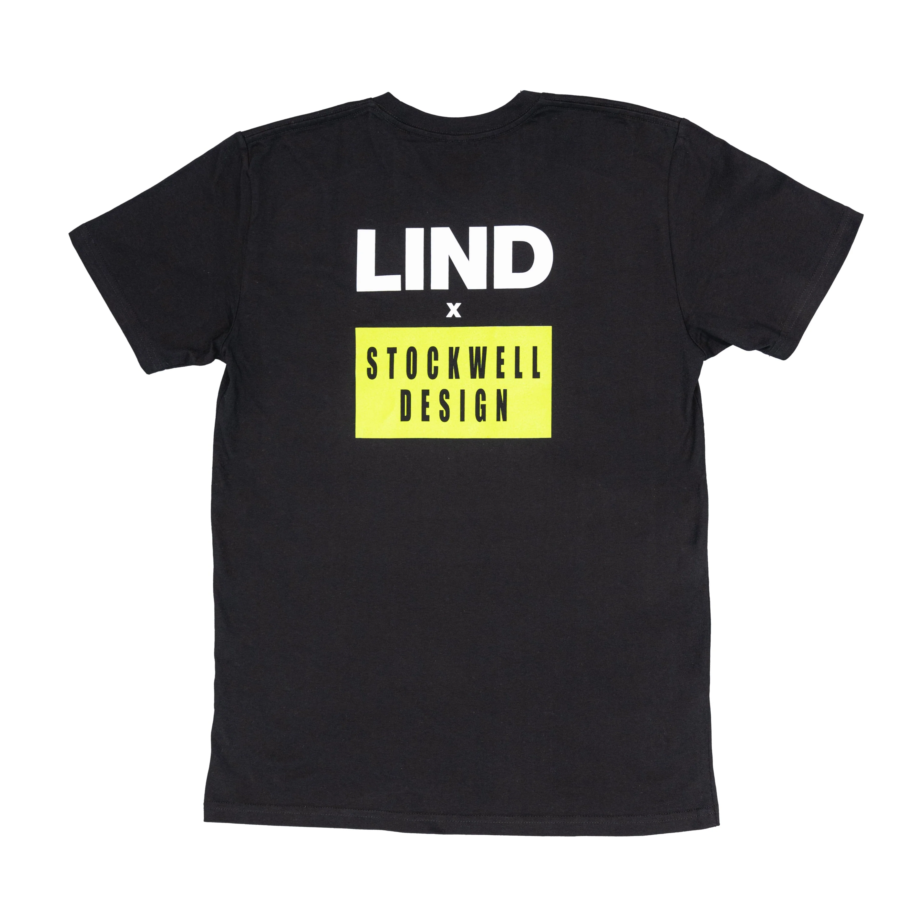 LIND x Stockwell Design Limited Edition T-Shirt - Black - Image 2