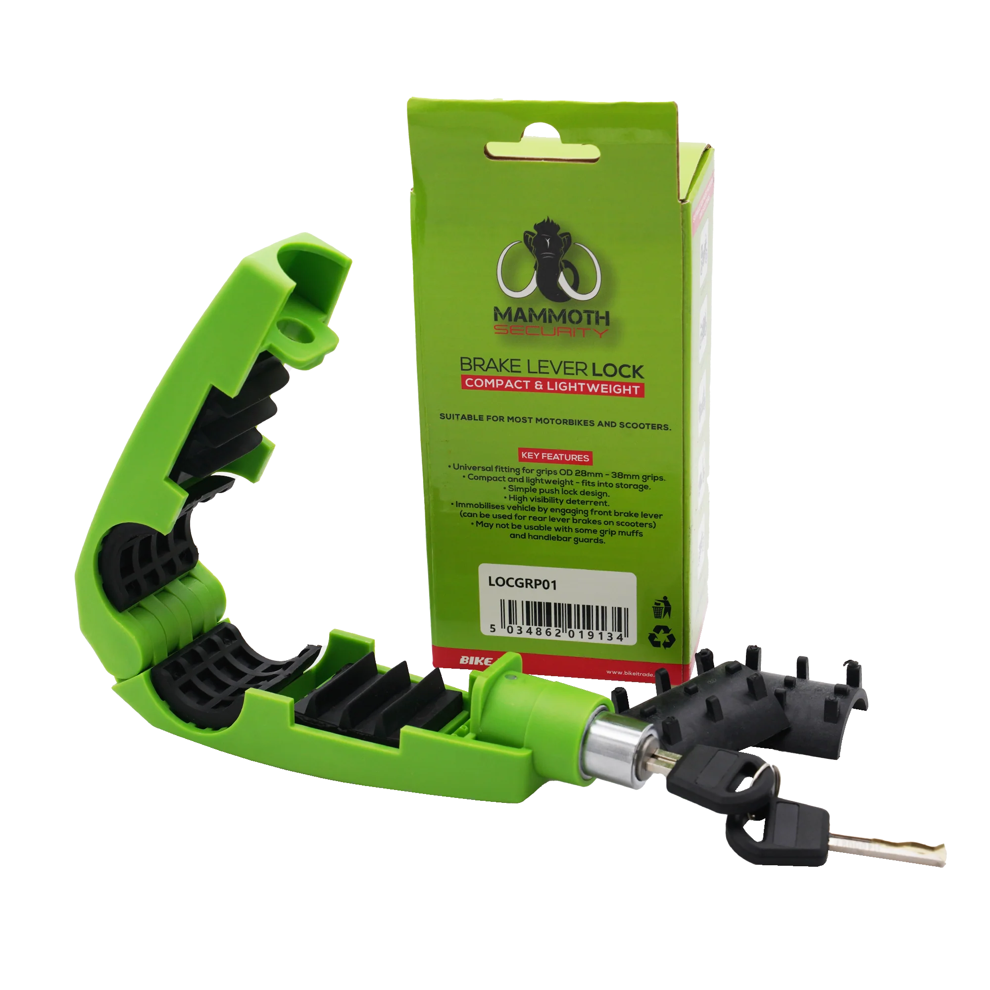 Mammoth Security Brake Lever Lock - Bike It - Image 2