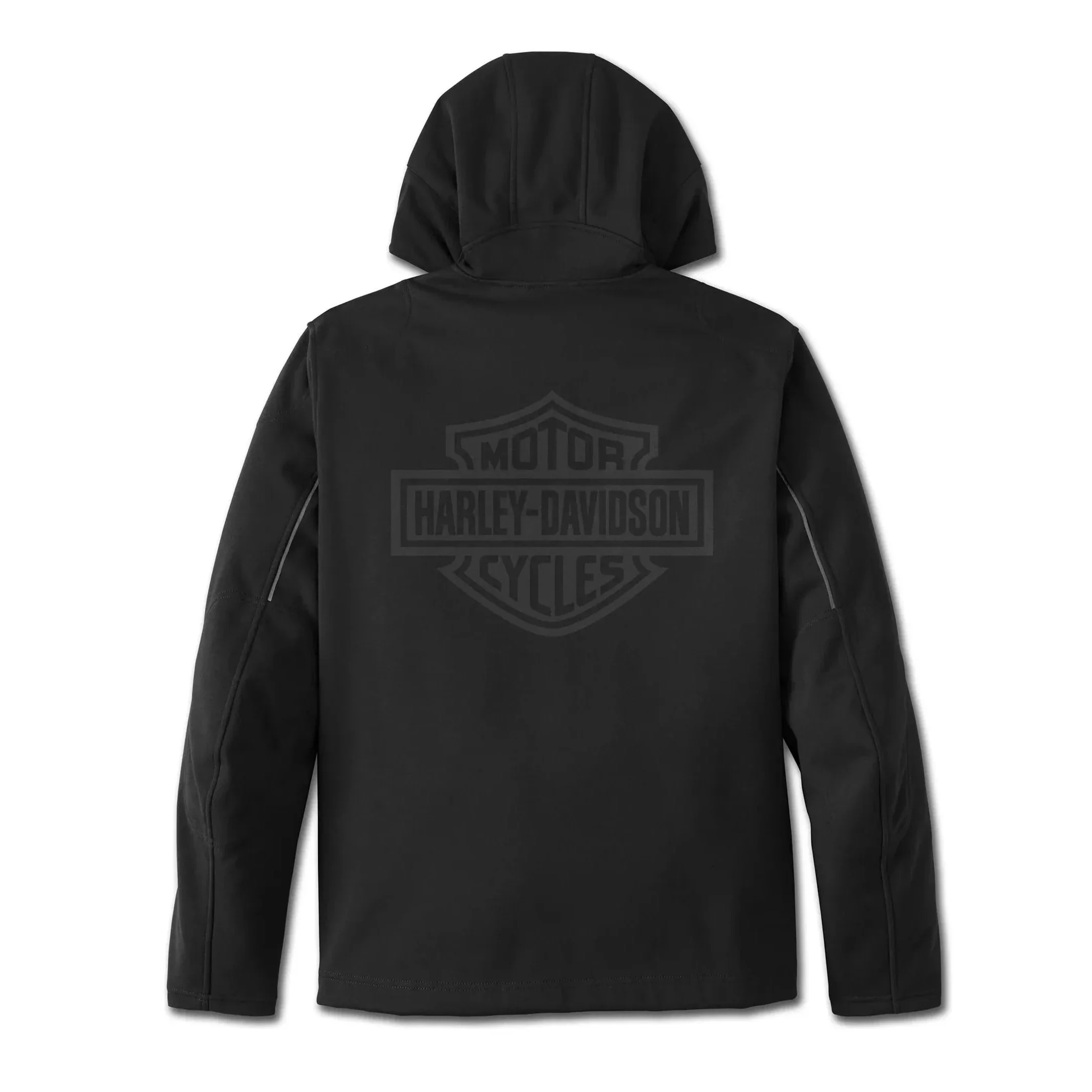 Harley-Davidson® Men's Deflector 2.0 Hooded Bar & Shields Riding Fleece - Image 2