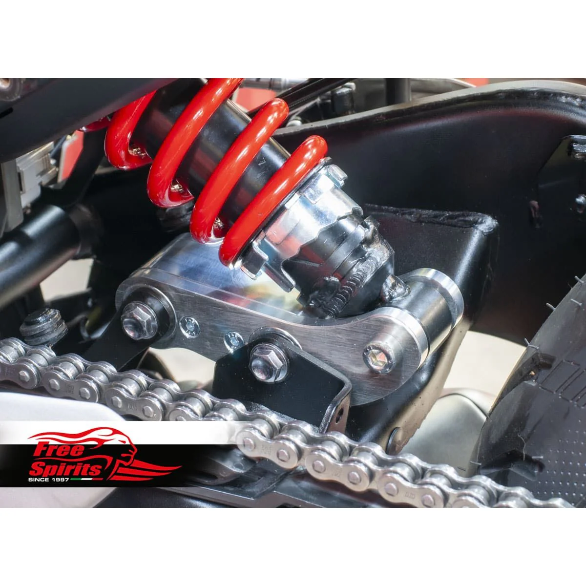 Triumph Rear Suspension Lowering Kit (-30 mm) for Daytona 660 - Image 4