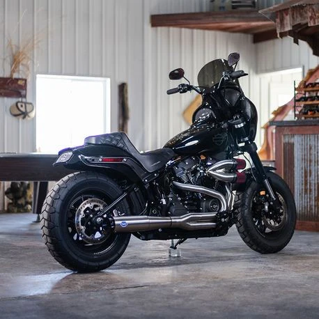 S&S Cycle SuperStreet 2 Into 1 Exhaust System In Stainless Steel - Image 3