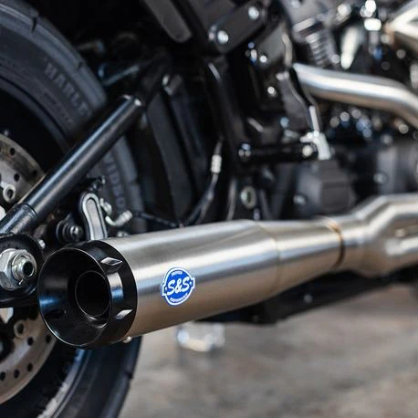 S&S Cycle SuperStreet 2 Into 1 Exhaust System In Stainless Steel - Image 4