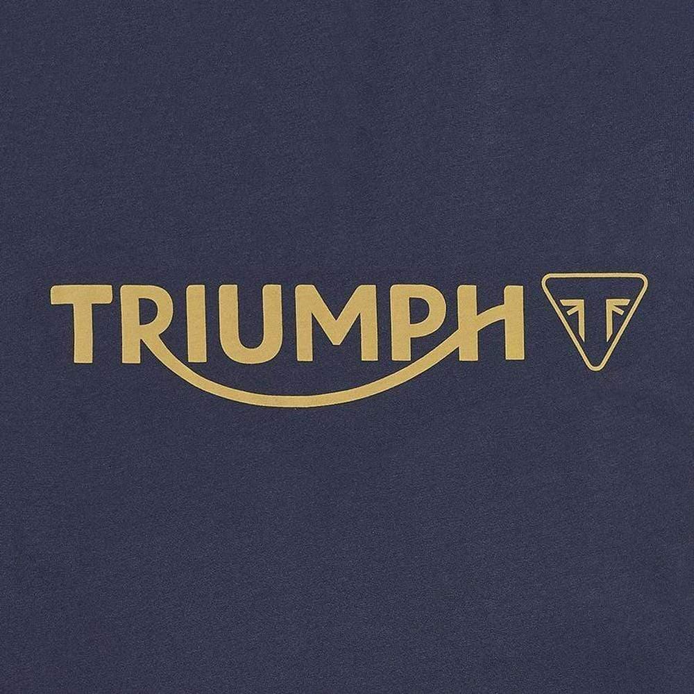 Triumph Cartmel Logo T-Shirt Black Iris - Image 3