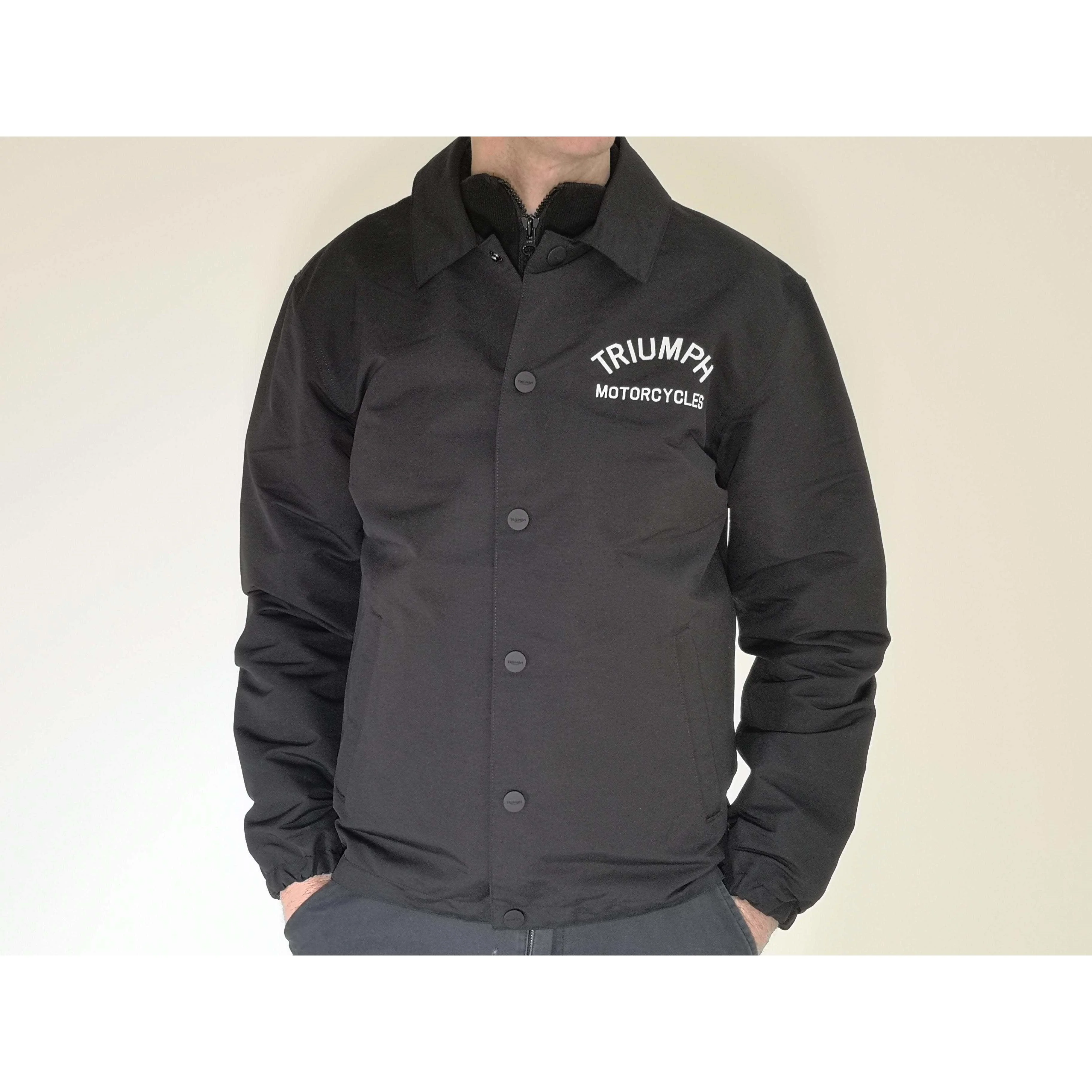 Triumph Carter Coach Jacket - Black - Image 5