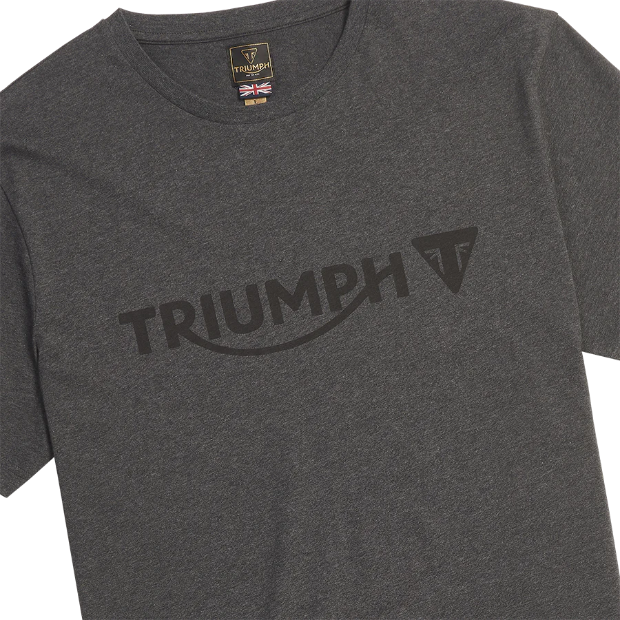 Triumph Cartmel T-Shirt - Black Marl - Image 3