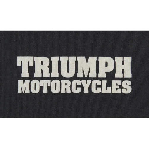 Triumph Hello Moto Tee Black - Image 4