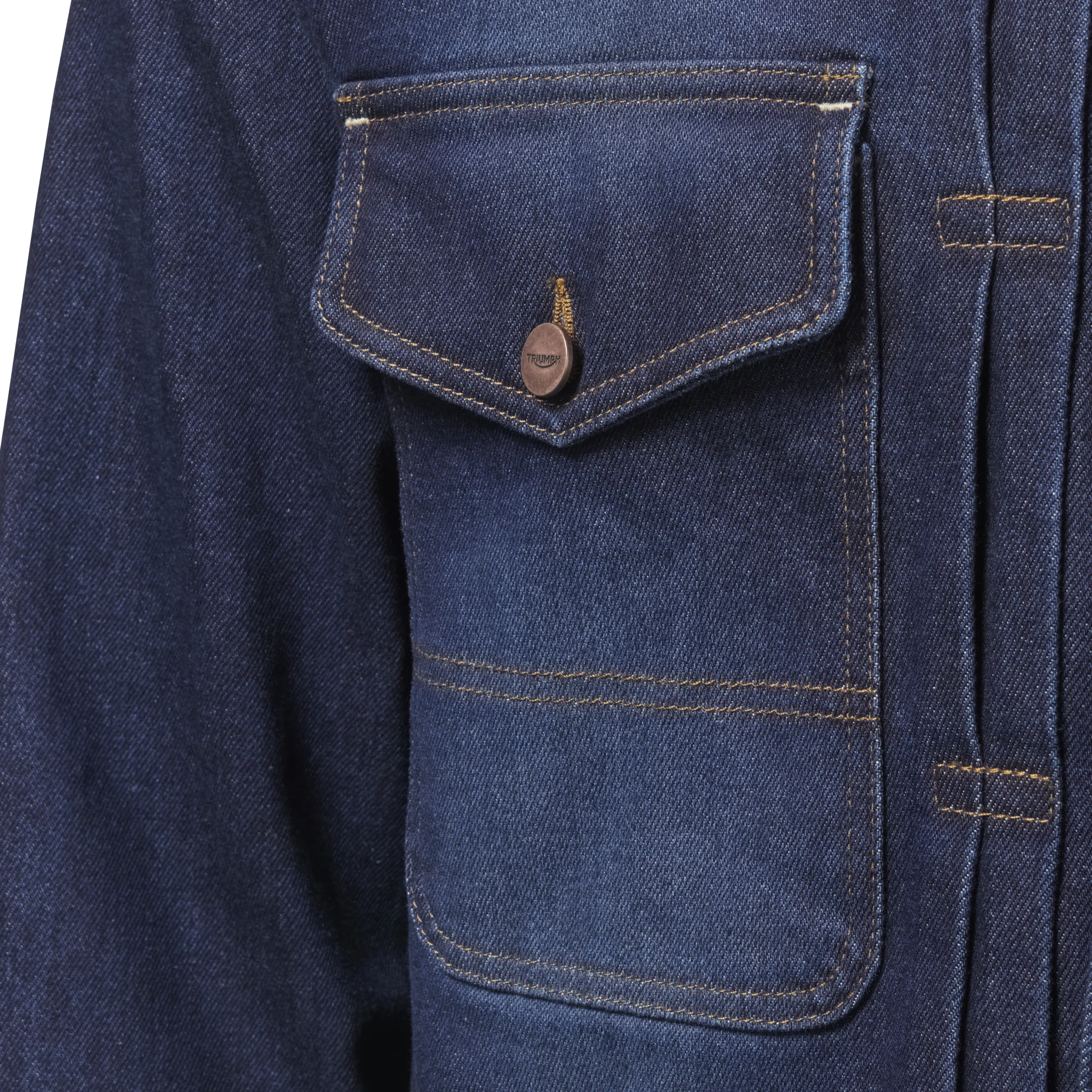 Triumph Jax Denim Riding Jacket - Image 6