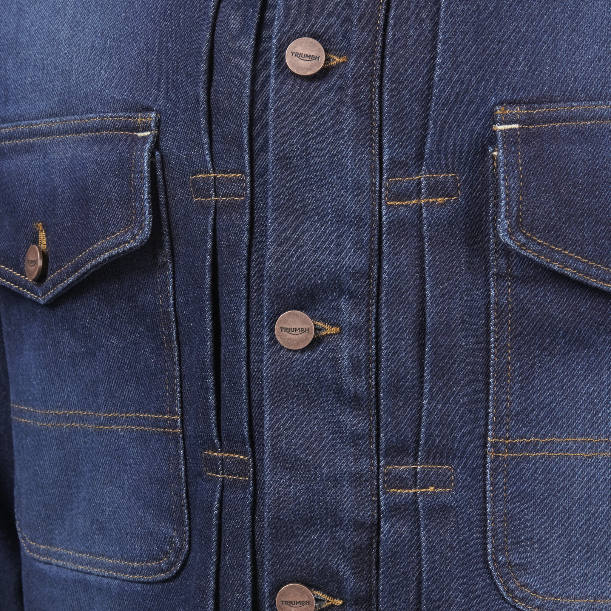 Triumph Jax Denim Riding Jacket - Image 7
