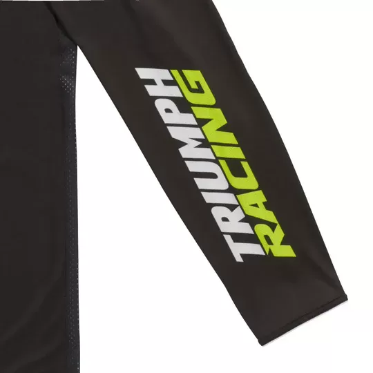 Triumph Racing Colour Block Jersey Black / White - Image 3