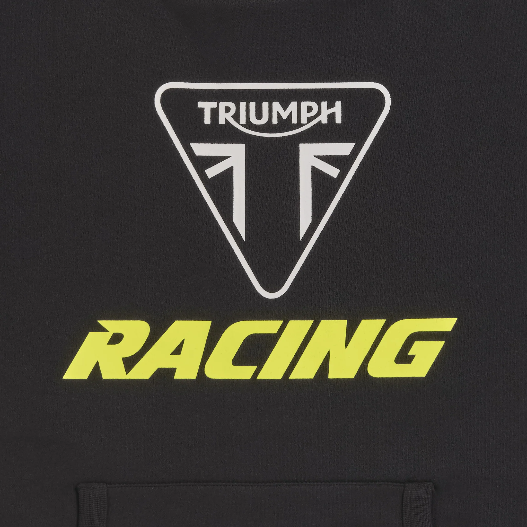Triumph New Racing Merch Hoodie Black - Image 4