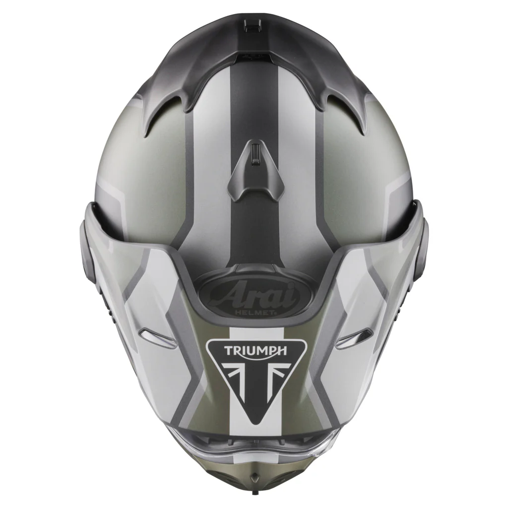 Triumph Arai Tour-X5 Green Helmet - Image 4