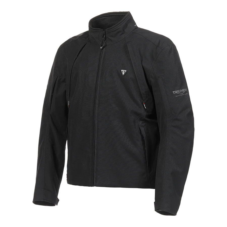 Triumph Warrior Jacket in Black - Image 3