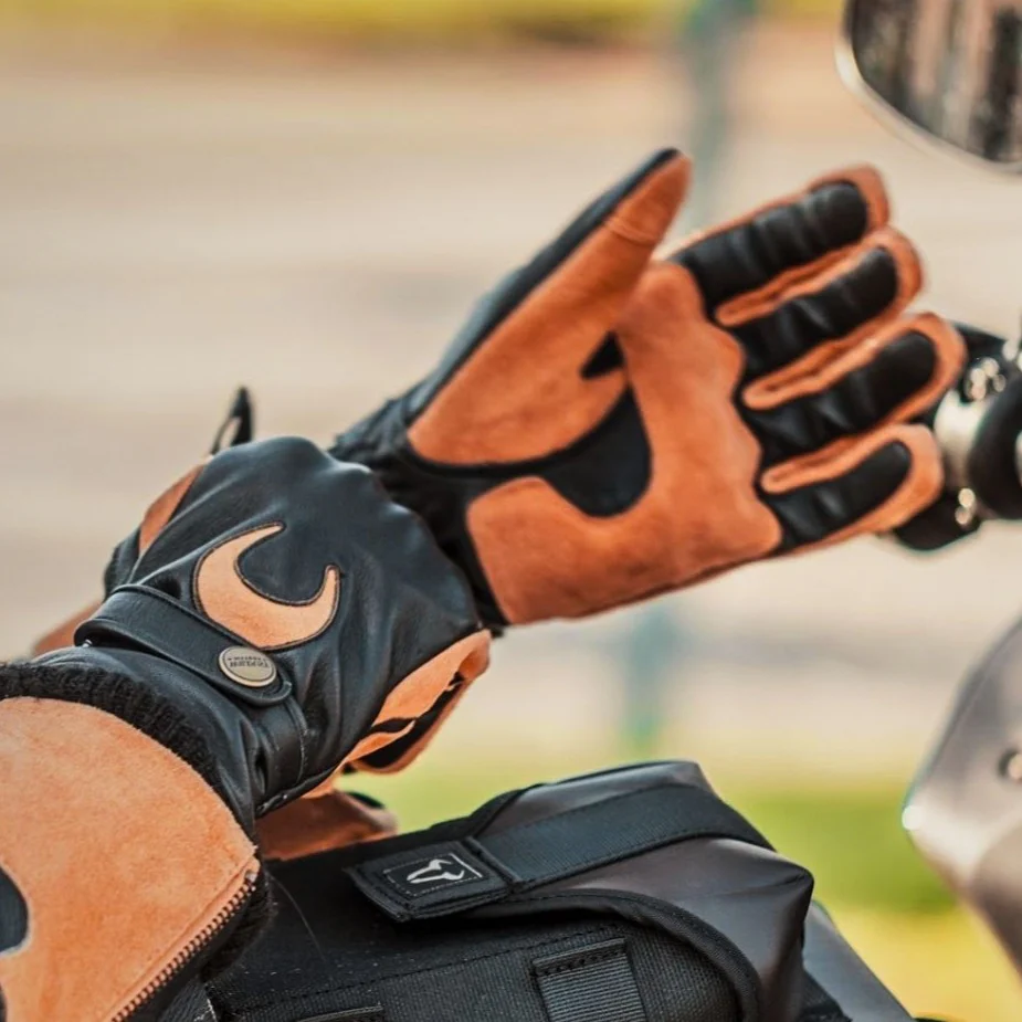 Wildust Sisters Arizona Leather Gloves - Black - Image 3