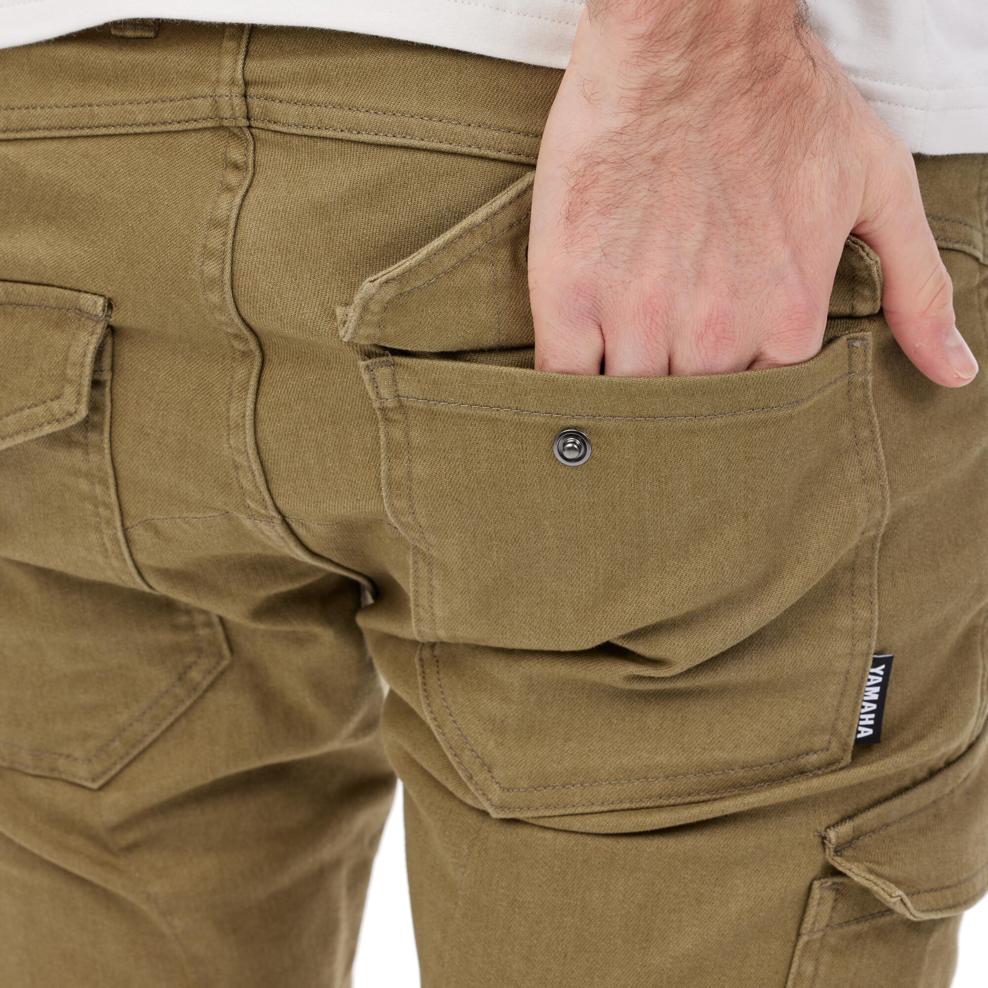 Yamaha Sports Heritage Men's Riding Cargo Trousers - Image 5